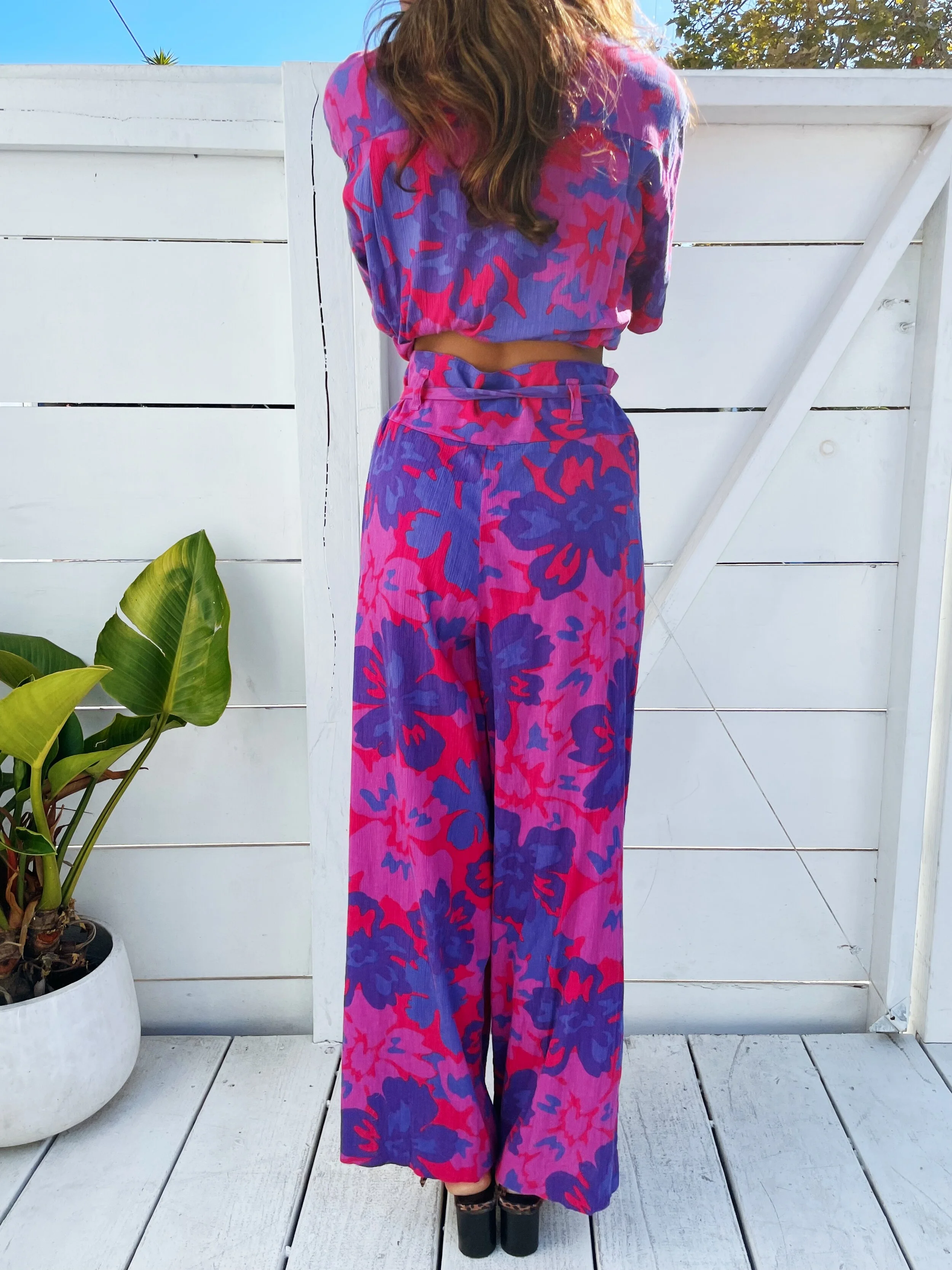 Christian Dior Cotton Pants Set — Madly Vintage